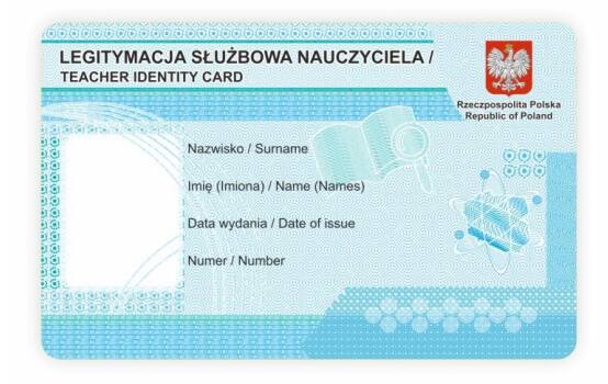 Tak będzie wyglądała legitymacja służbowa nauczycieli.