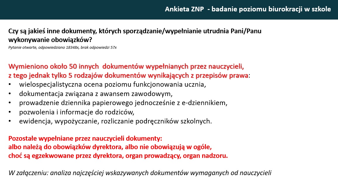 Na nasz wniosek rusza zespół ds. walki z biurokracją